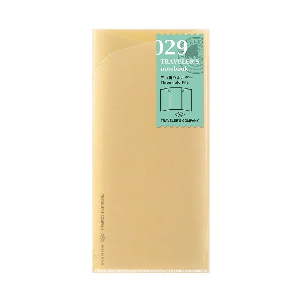 029 Three-Fold File - Regular