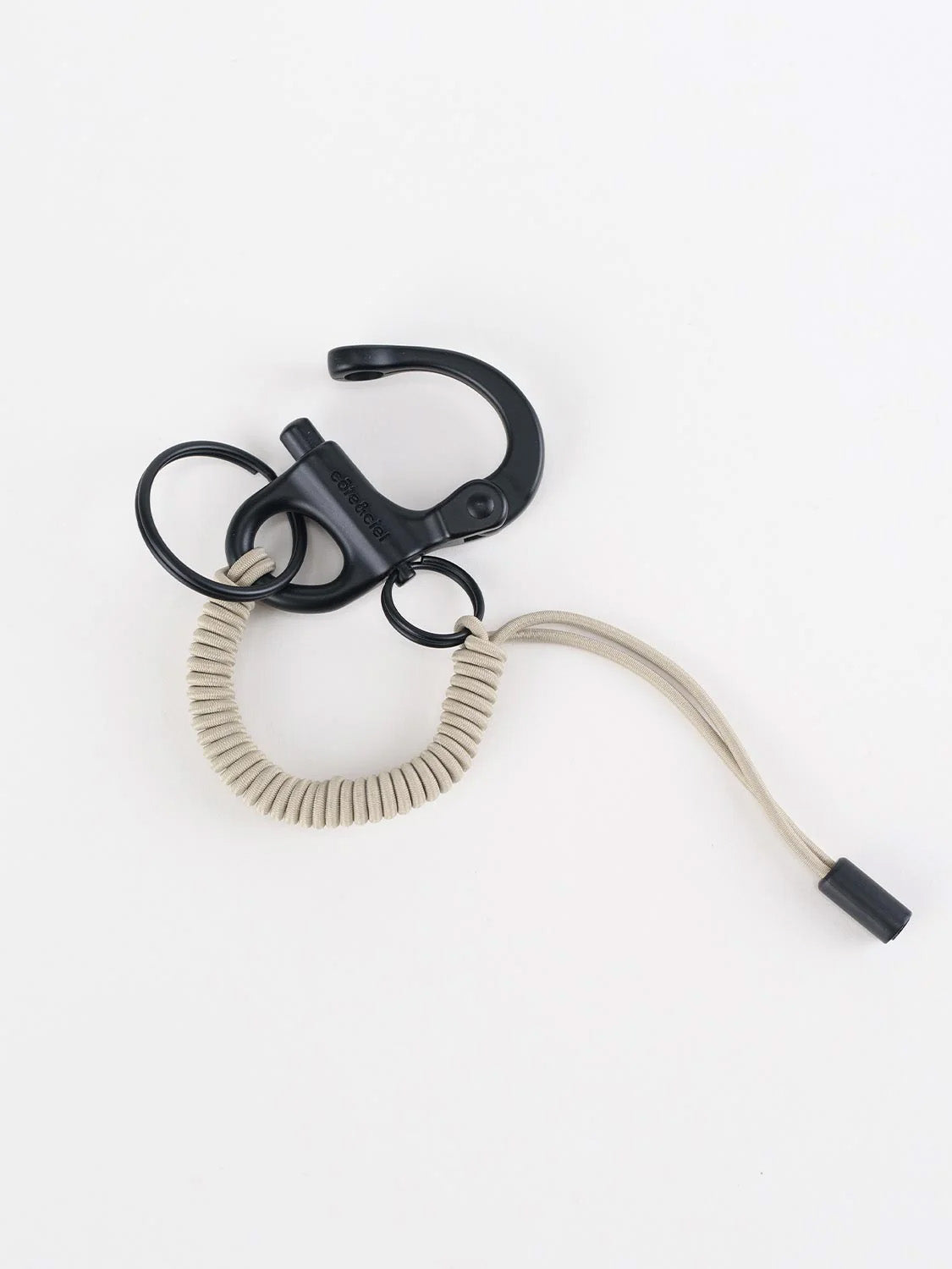 LetGo Keychain Greige/Black