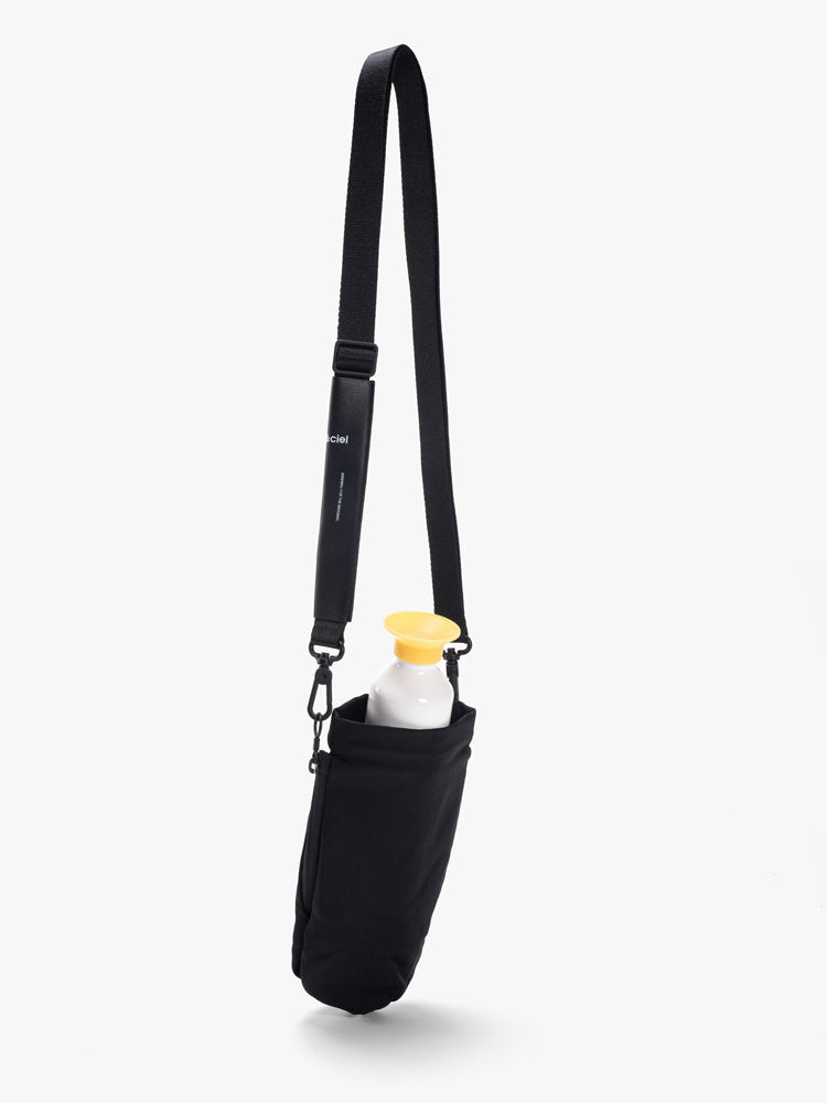 Taro Smooth Black Pouch