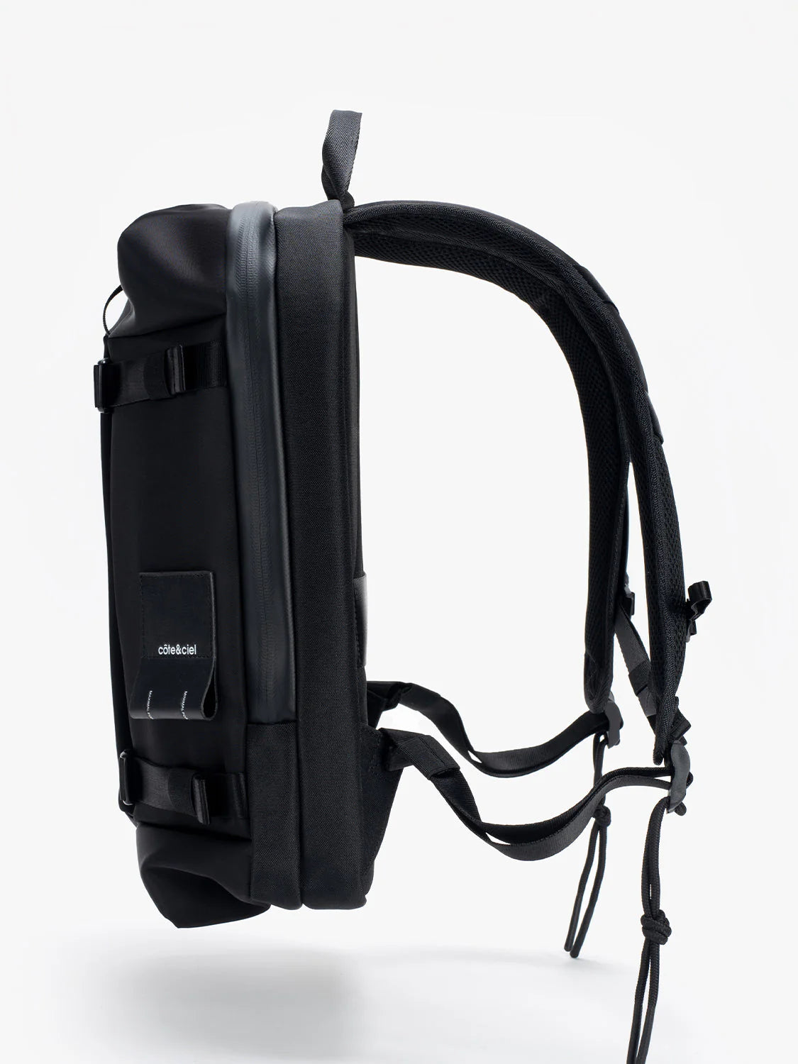 cote&ciel leather backpack Cote&Ciel - Yukon Sleek Black
