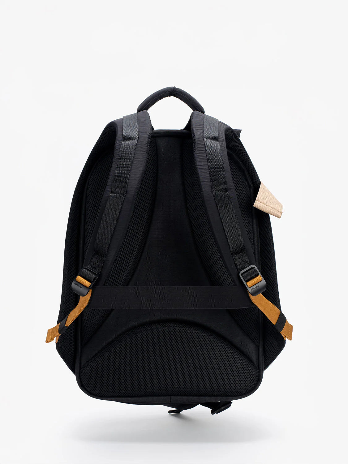 Isar M Smooth Black Colour Accent Backpack