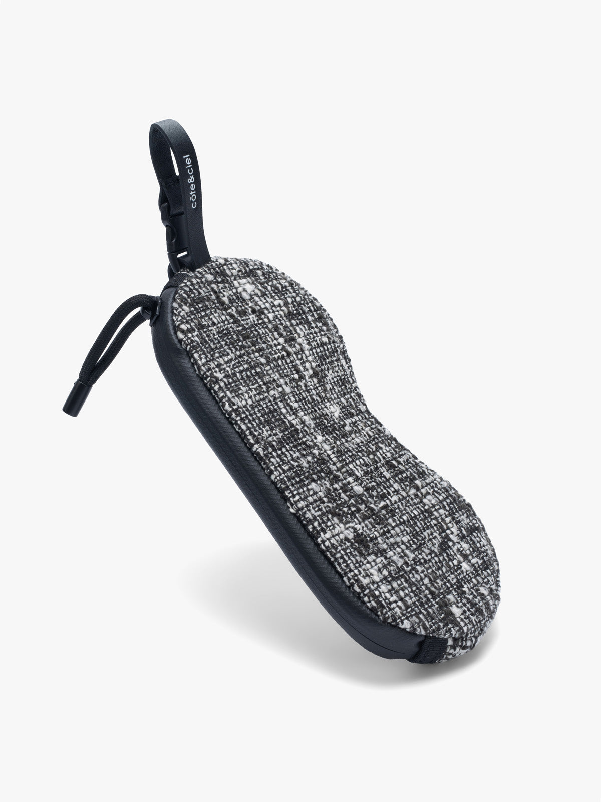 Eyewear Pouch Tweed Black & Cream