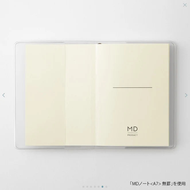 MD Notebook Cover - A6 Clear A
