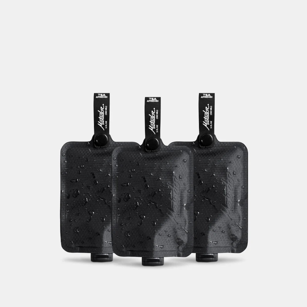 Flatpak Toiletry Bottle 3-Pack