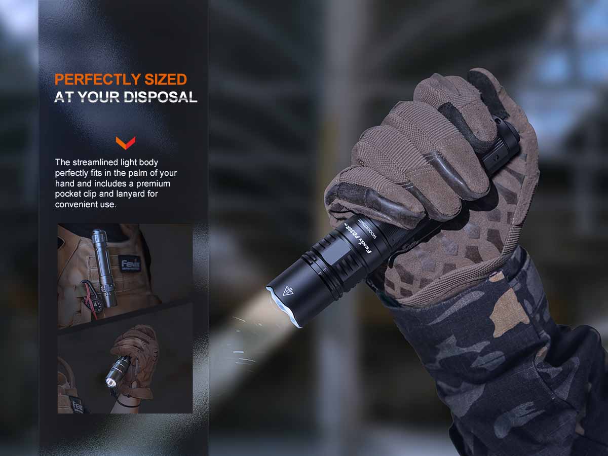 PD36R Pro - 2800 Lumens - Rechargeable LED Flashlight