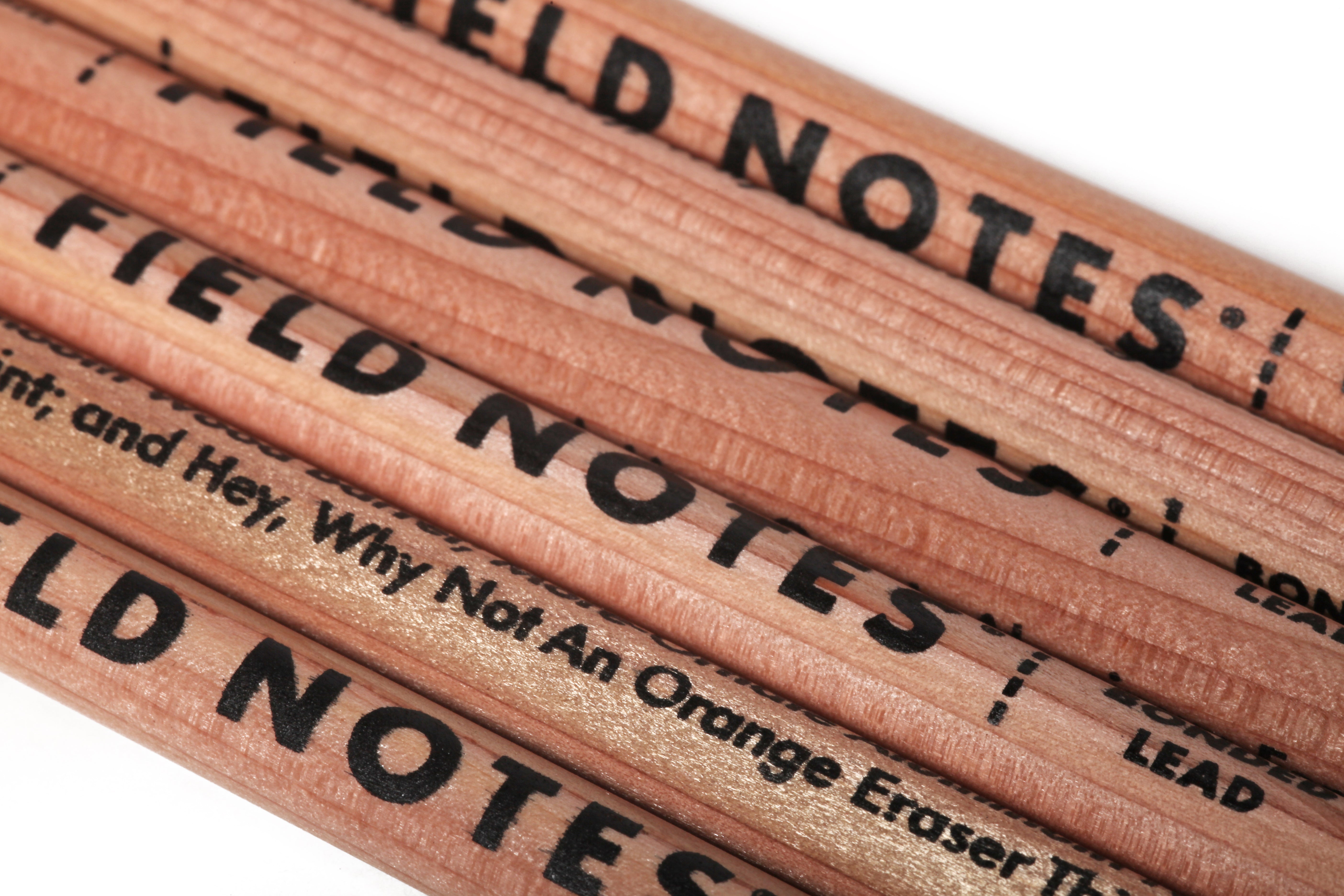 Field Notes - No. 2 Woodgrain Pencil 6-Pack