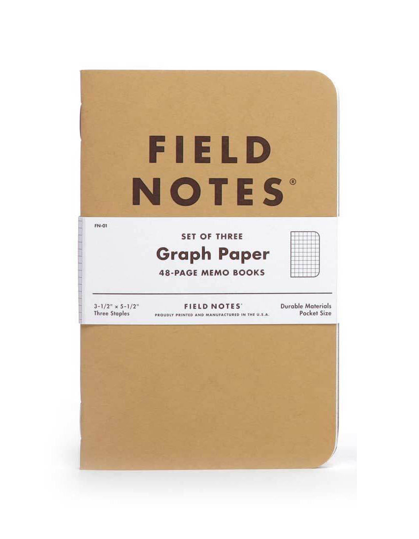 Field Notes - Original Kraft 3-Pack