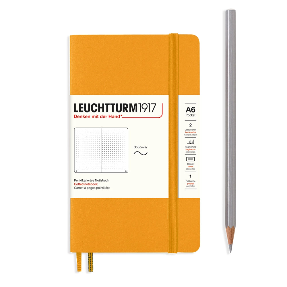 A6 Pocket Hardcover Notebooks - Dotted