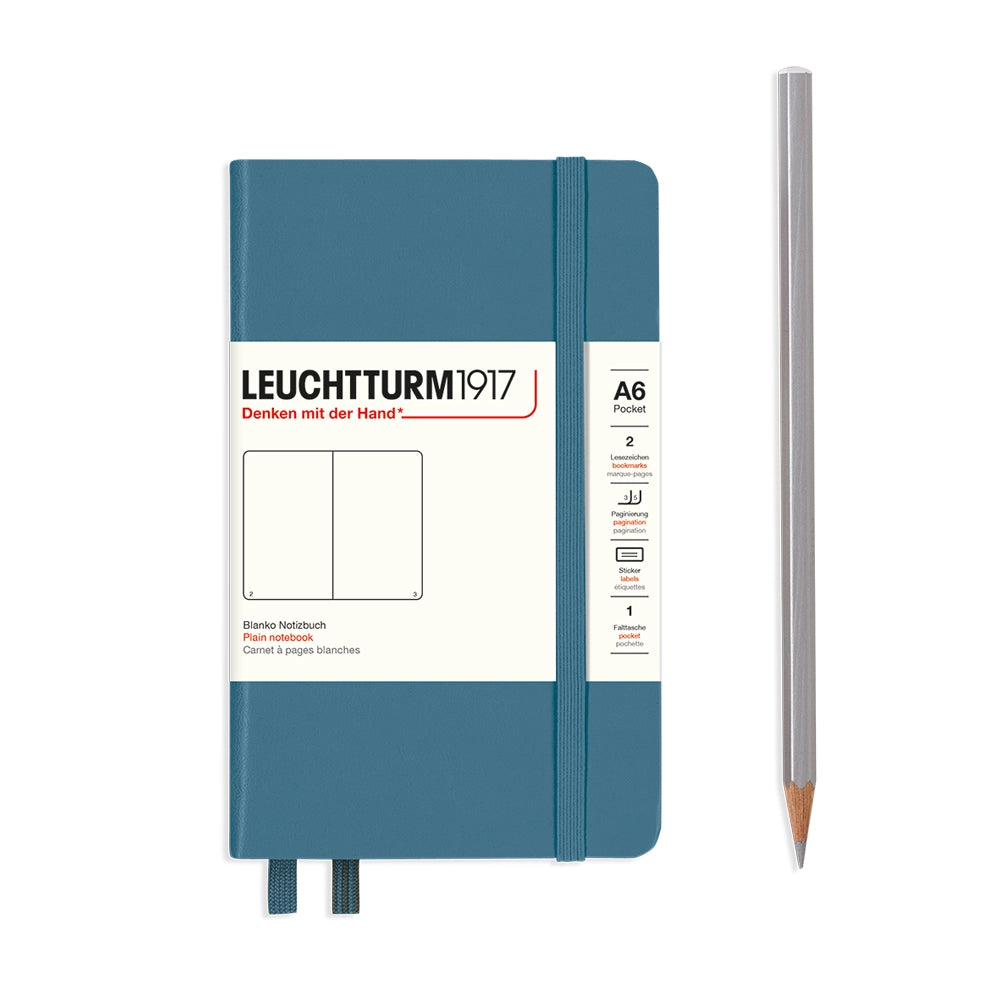 A6 Pocket Hardcover Notebooks - Blank