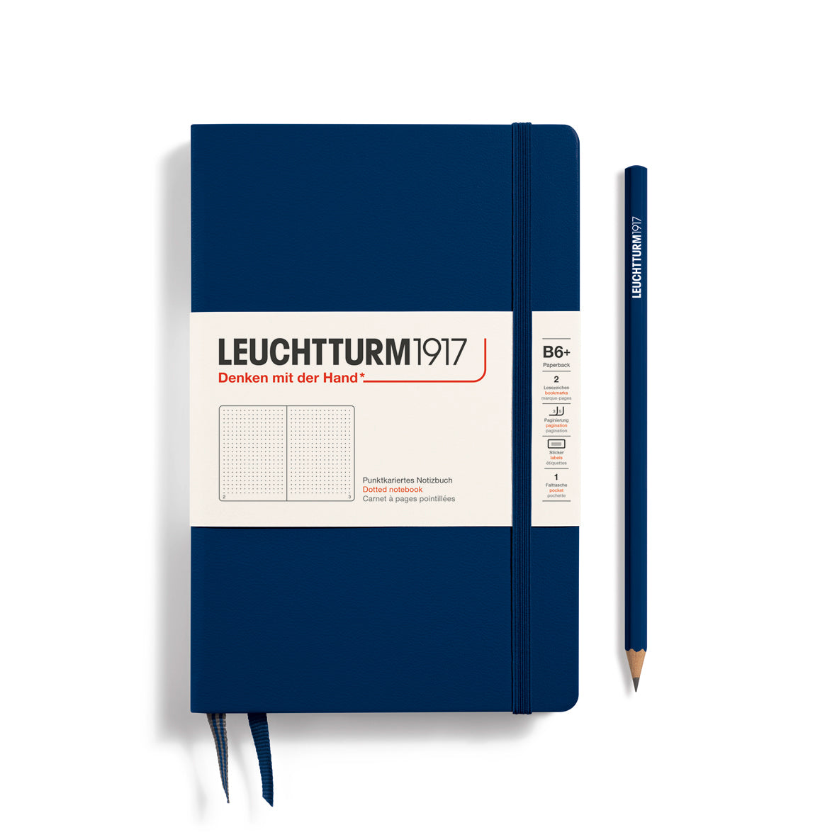 B6+ Hardcover Notebooks - Dotted