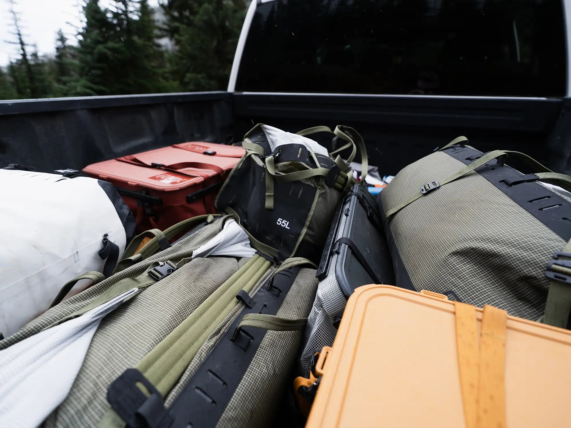 RUX Duffel Box 55L - Black