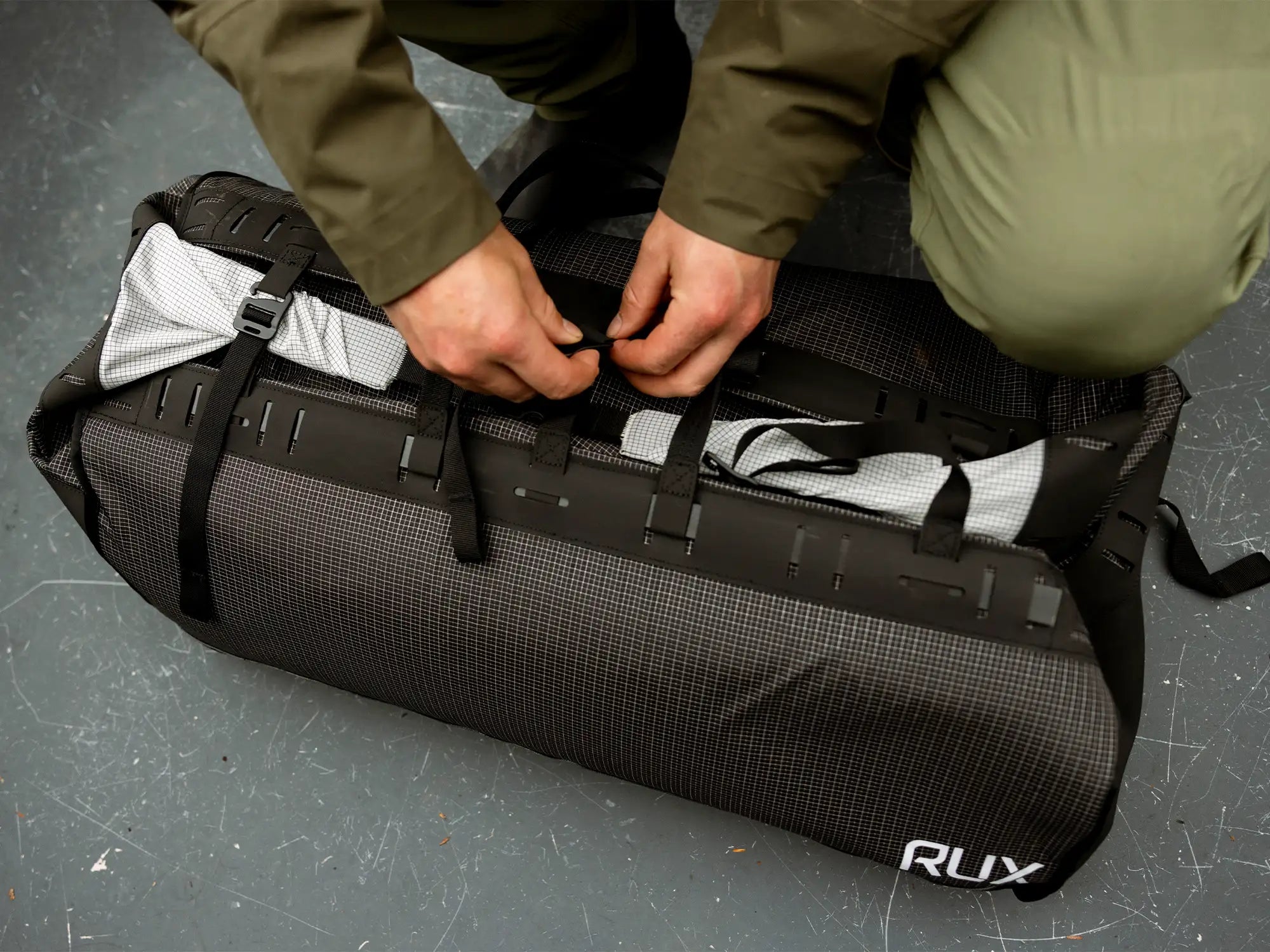 RUX Duffel Box 75L - Green