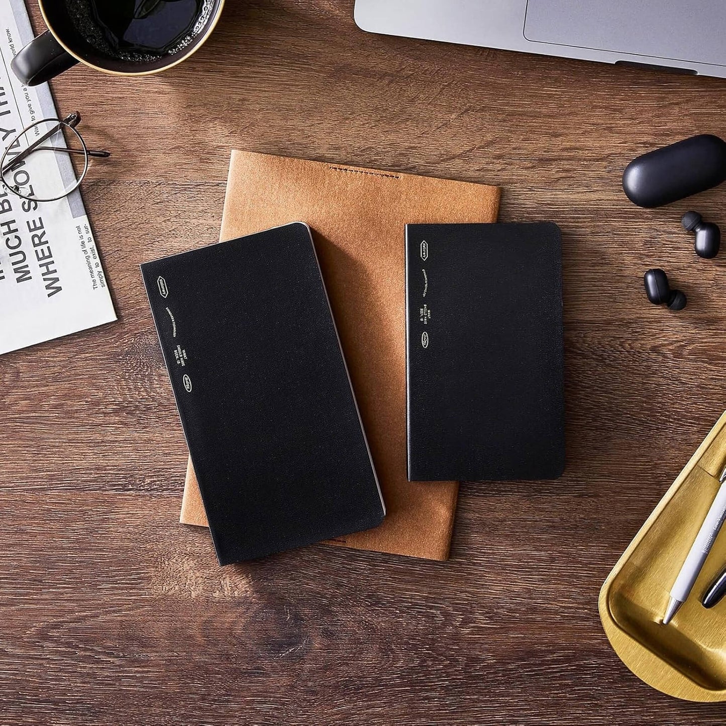 Editor's Series 1/2 Year Notebook - A6 Slim - Grid