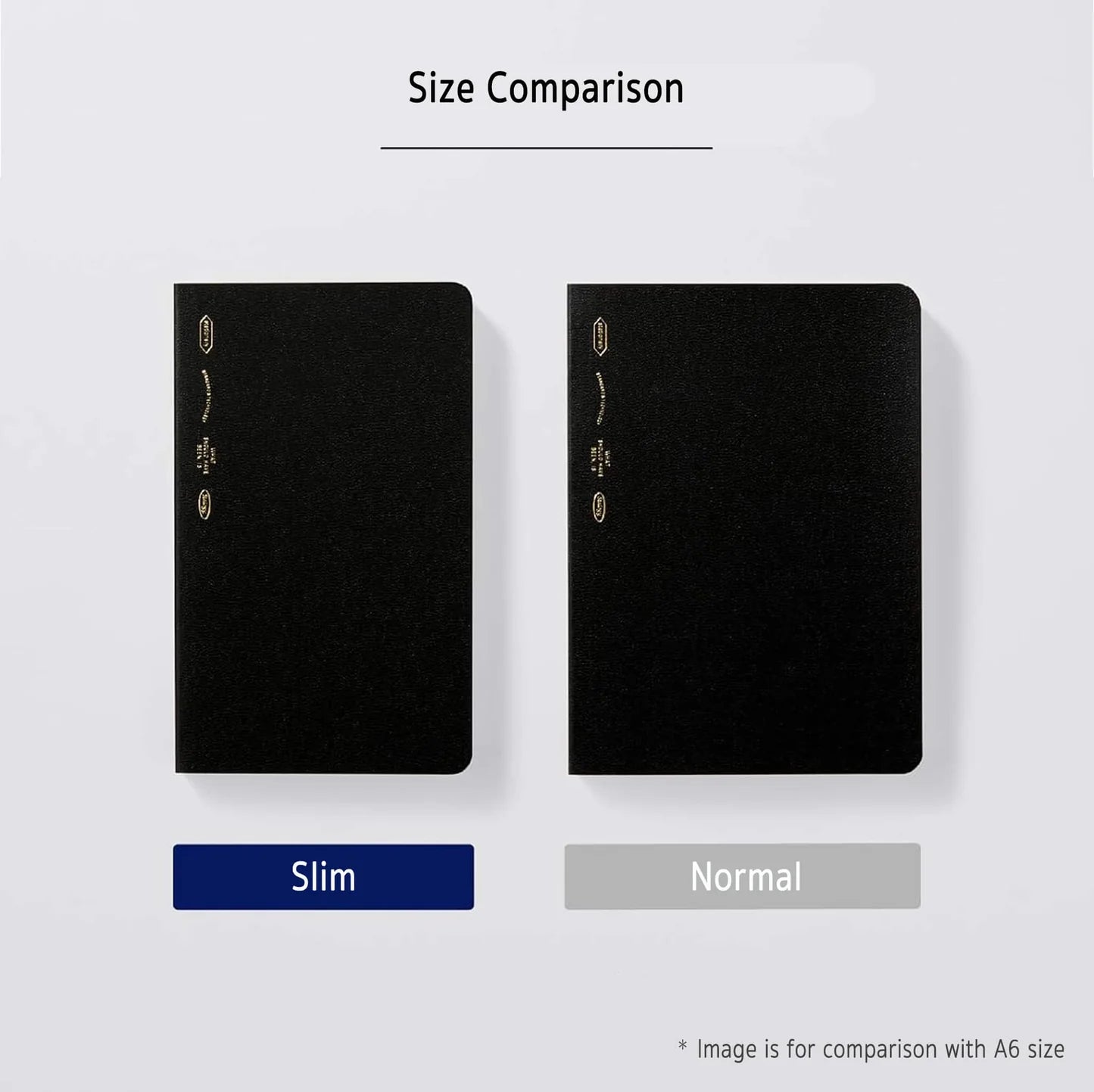 Editor's Series 1/2 Year Notebook - A6 Slim - Grid