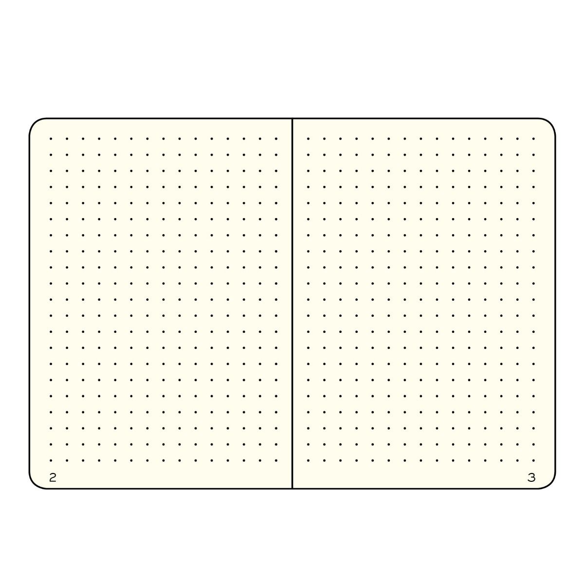 B6+ Hardcover Notebooks - Dotted