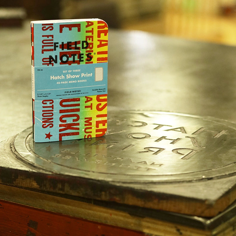 Field Notes - Hatch Show Print 3-Pack