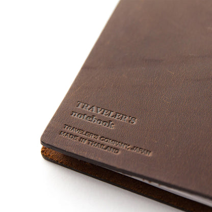 TRAVELER'S Leather Notebook - Regular Size