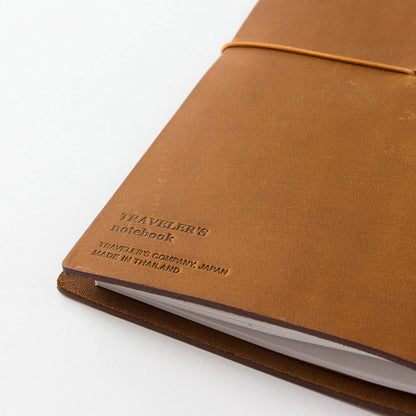 TRAVELER'S Leather Notebook - Regular Size