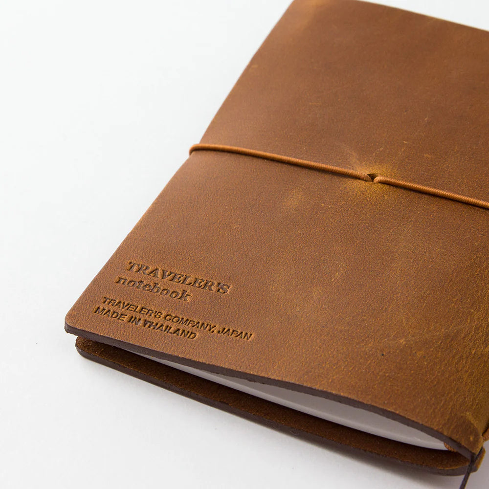 TRAVELER'S Leather Notebook - Passport Size