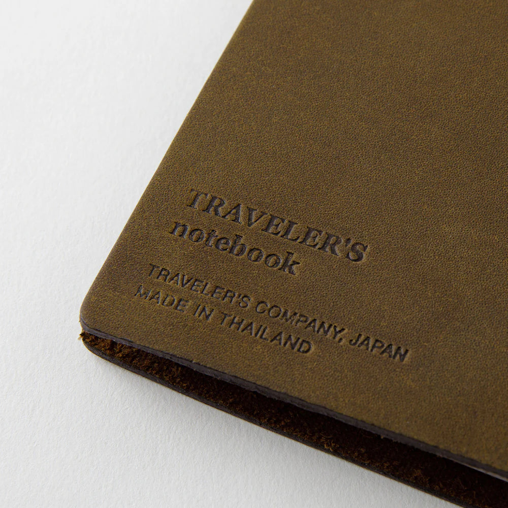 TRAVELER'S Leather Notebook - Regular Size