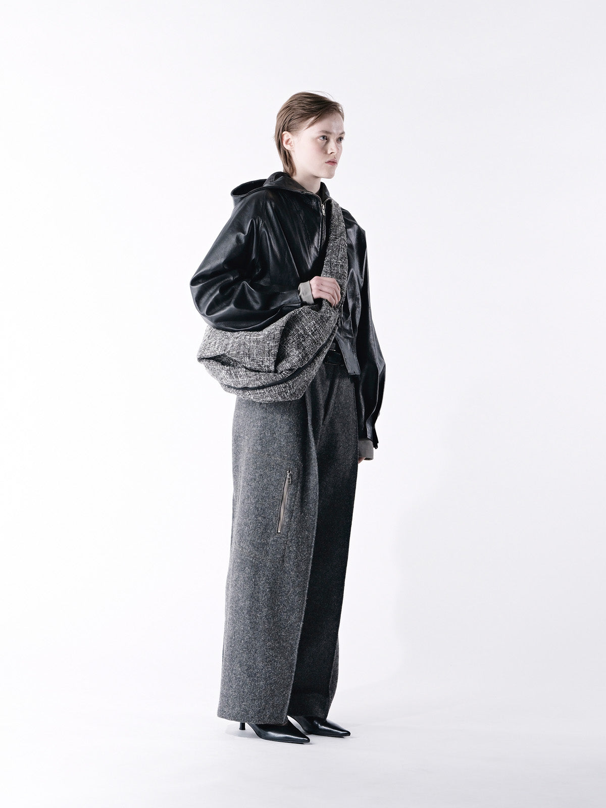 Hyco Tweed Black & Cream