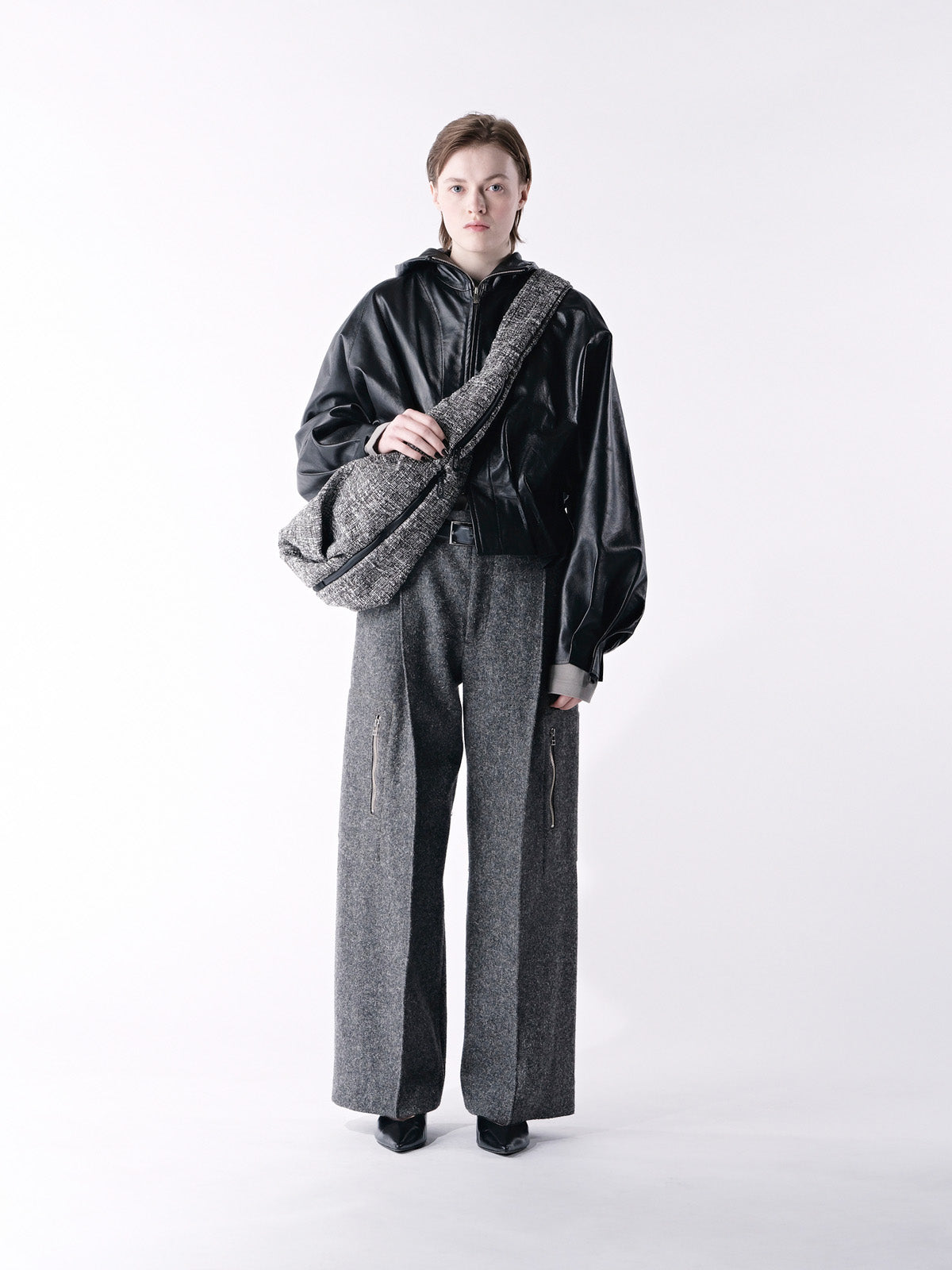 Hyco Tweed Black & Cream