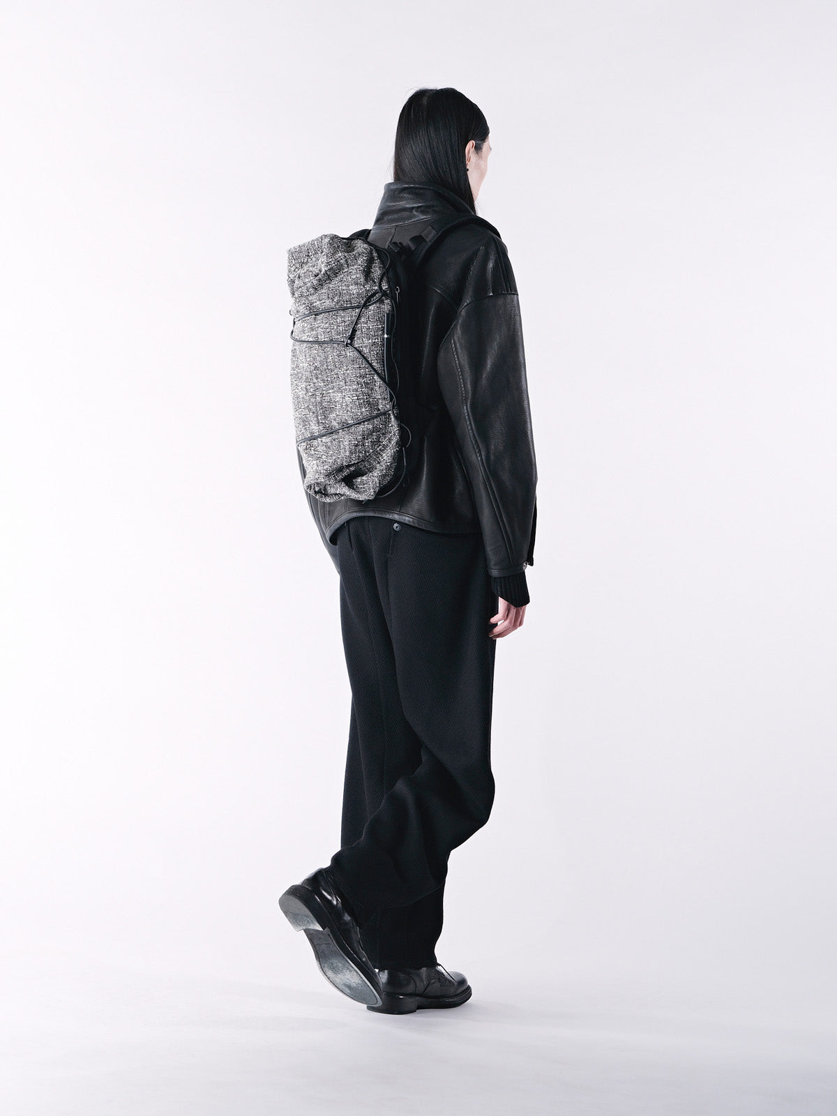 Laden Tweed Black & Cream