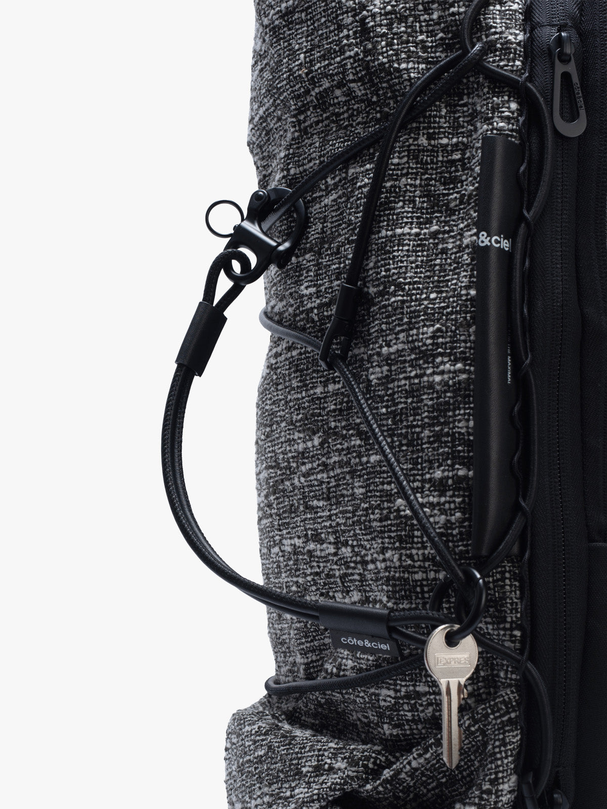 Laden Tweed Black & Cream