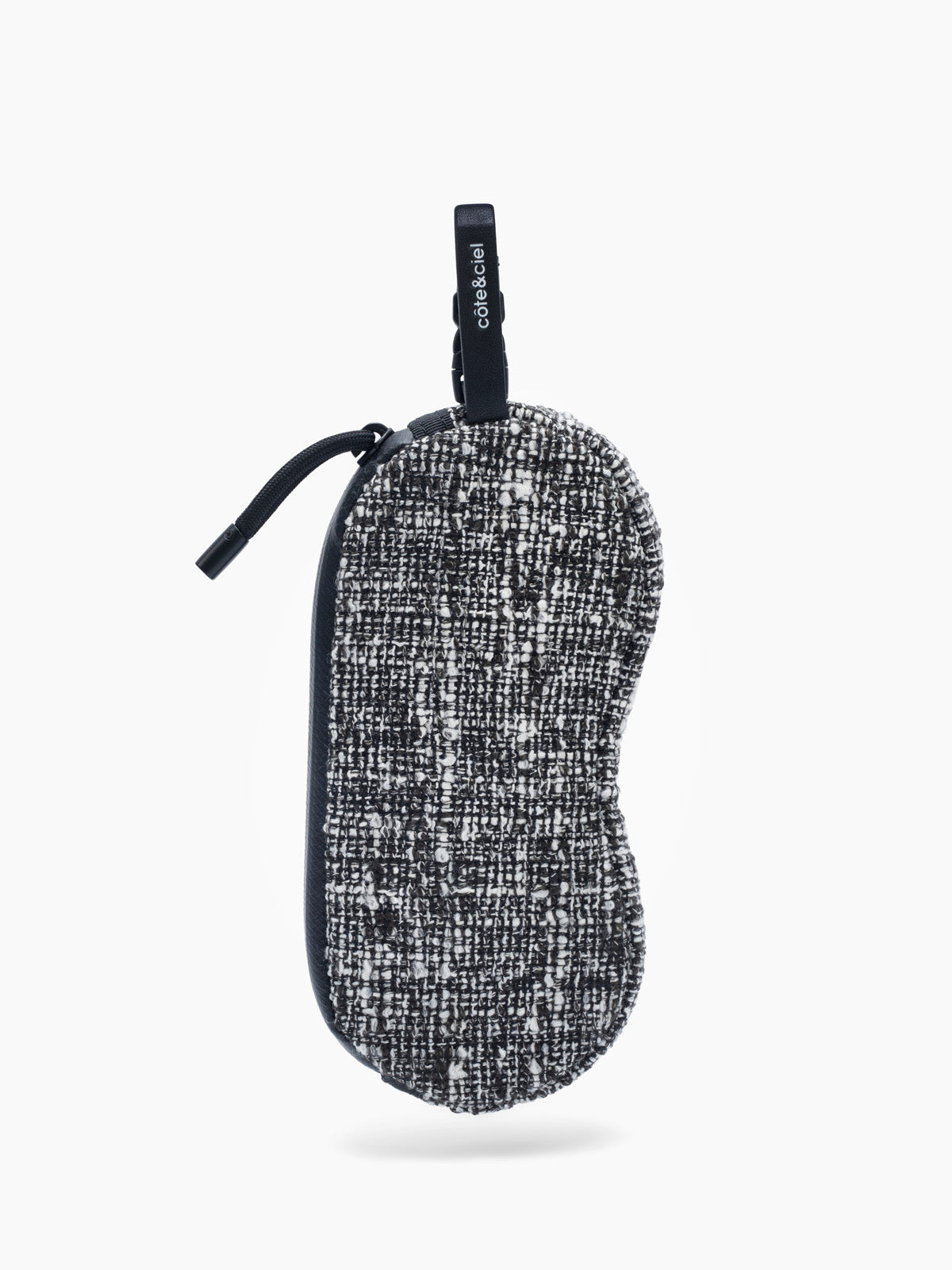 Eyewear Pouch Tweed Black & Cream