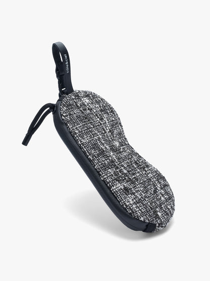 Eyewear Pouch Tweed Black & Cream