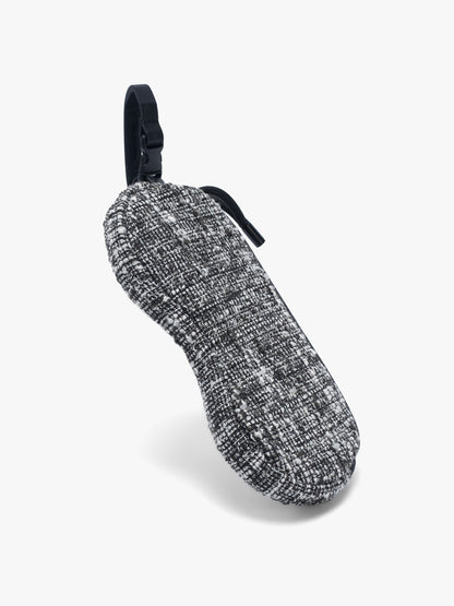 Eyewear Pouch Tweed Black & Cream