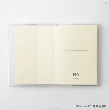 MD Notebook Cover - A6 Clear A