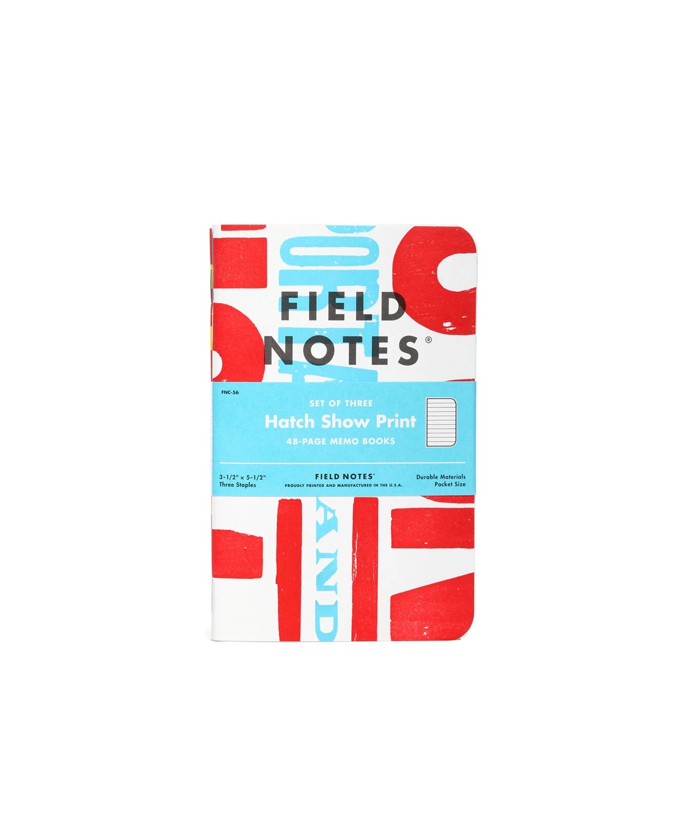 Field Notes - Hatch Show Print 3-Pack