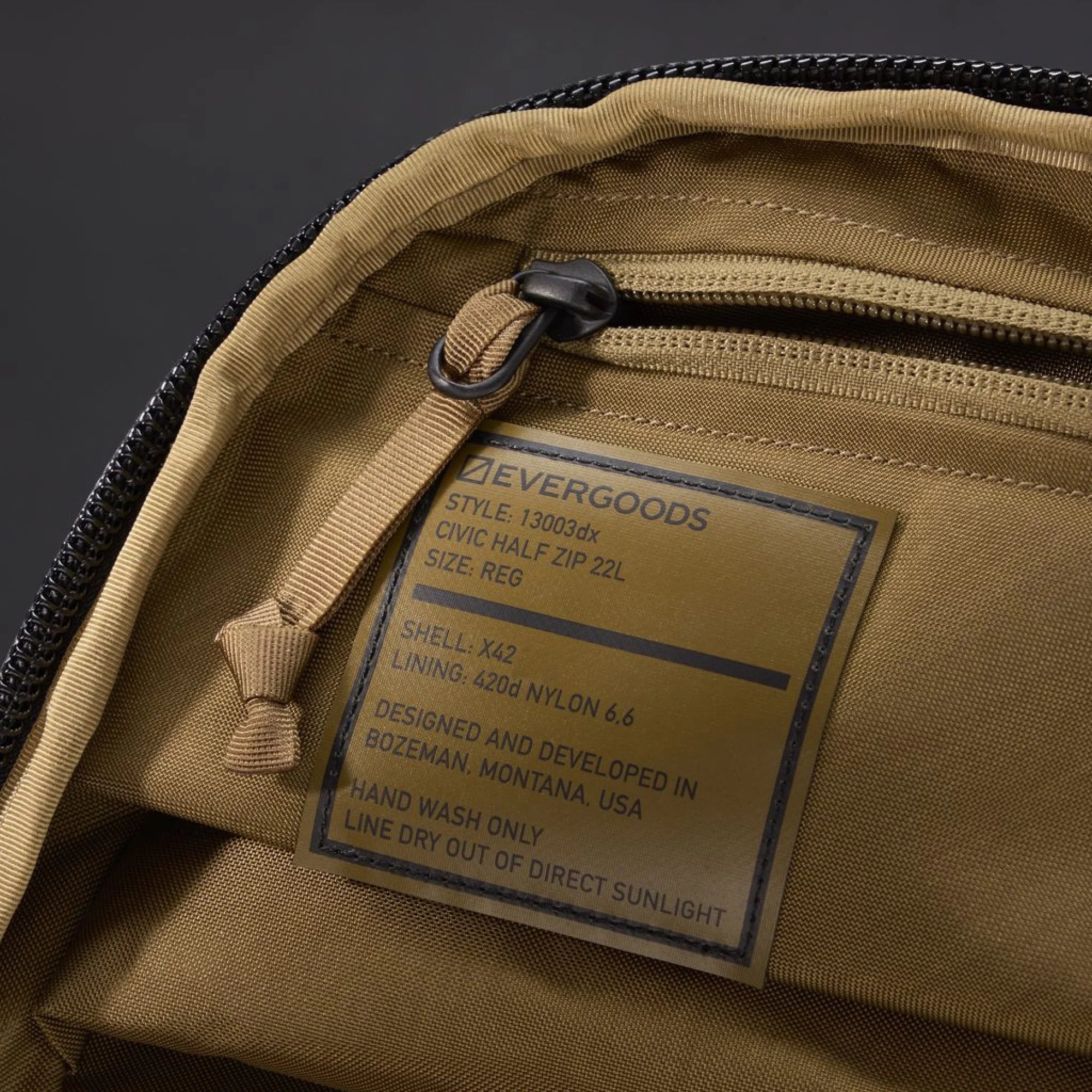 Civic Half Zip - 22L / X-PAC