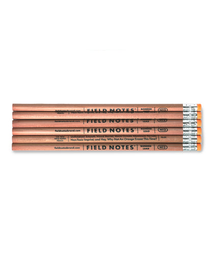 Field Notes - No. 2 Woodgrain Pencil 6-Pack
