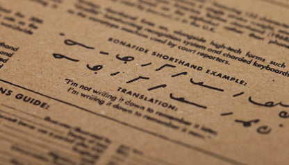 Field Notes - The Steno