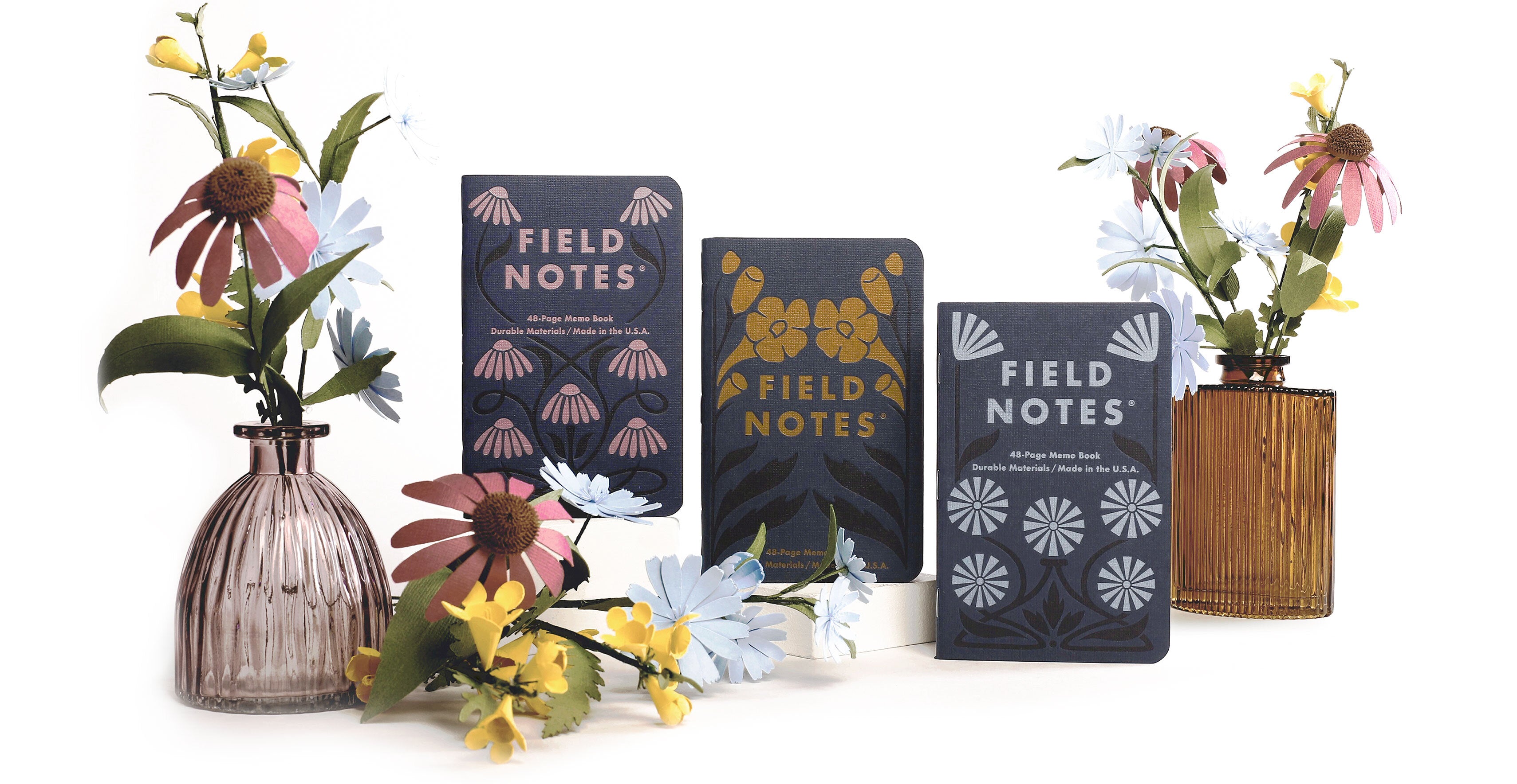 Field Notes - Fall Flowers 3-Pack