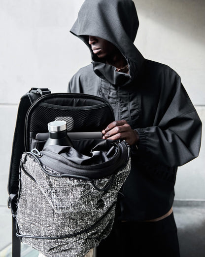 Laden Tweed Black & Cream