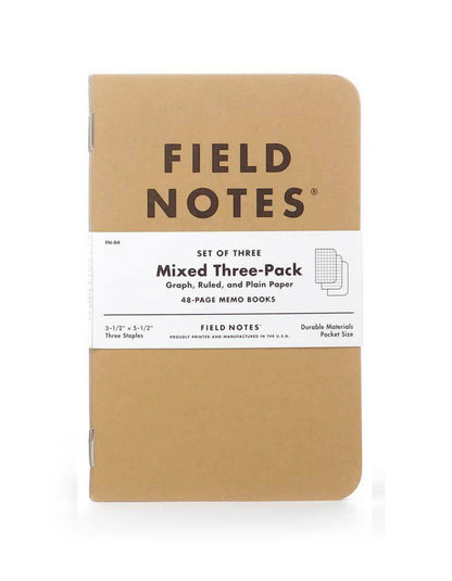 Field Notes - Original Kraft 3-Pack