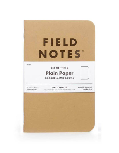 Field Notes - Original Kraft 3-Pack