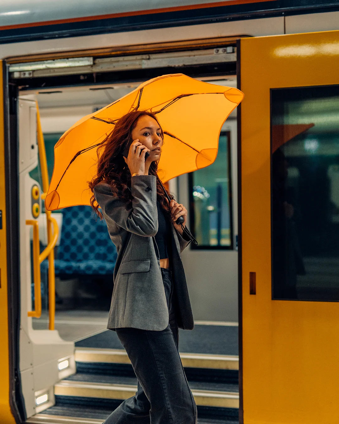 Metro Umbrella - Mango Orange