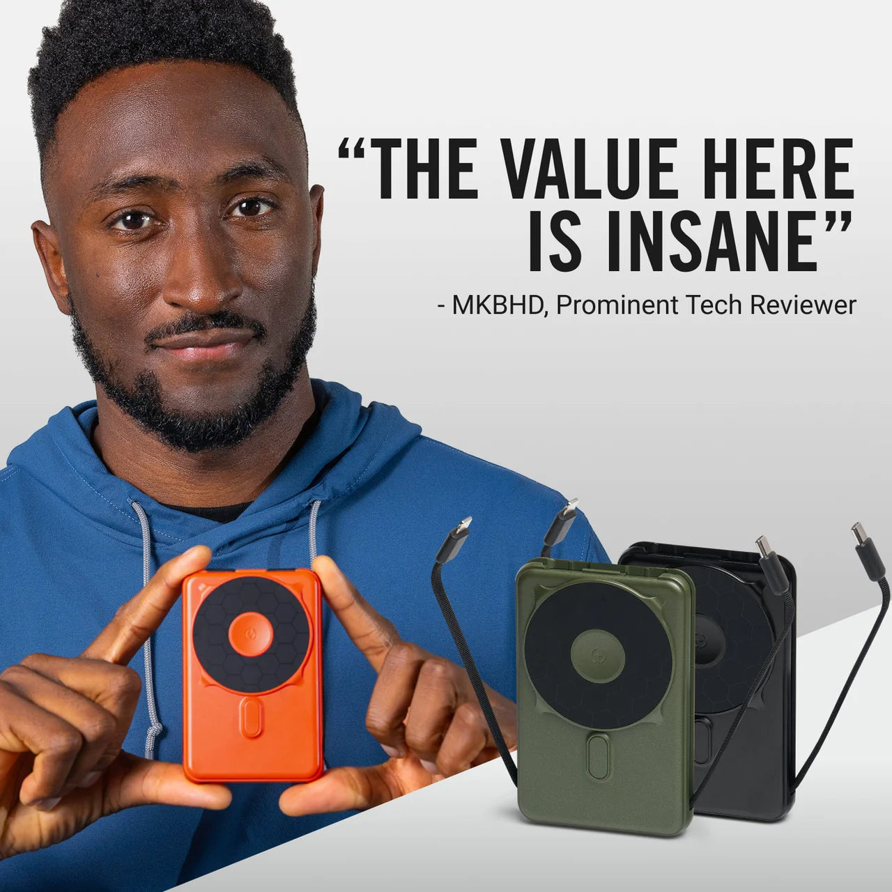 Ridge Power Bank - 10k Mah