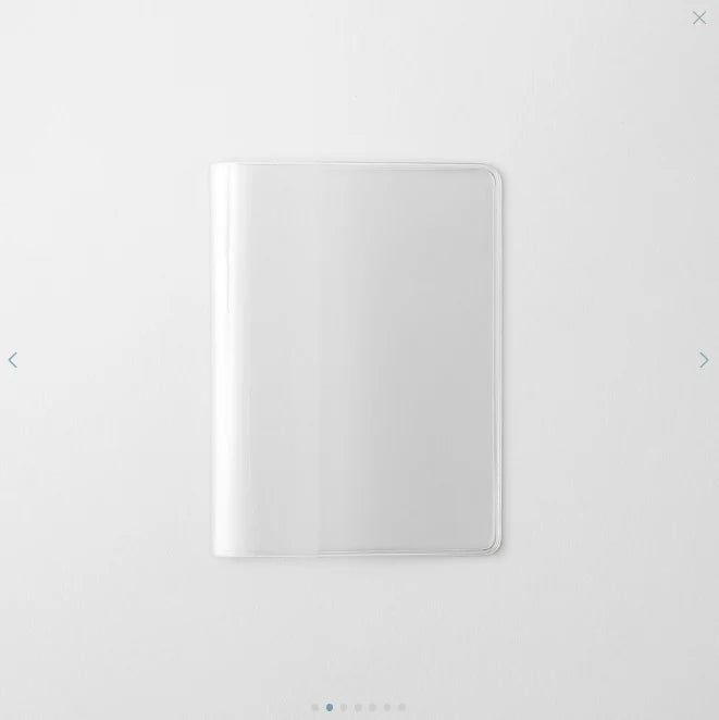 MD Notebook Cover - A6 Clear A