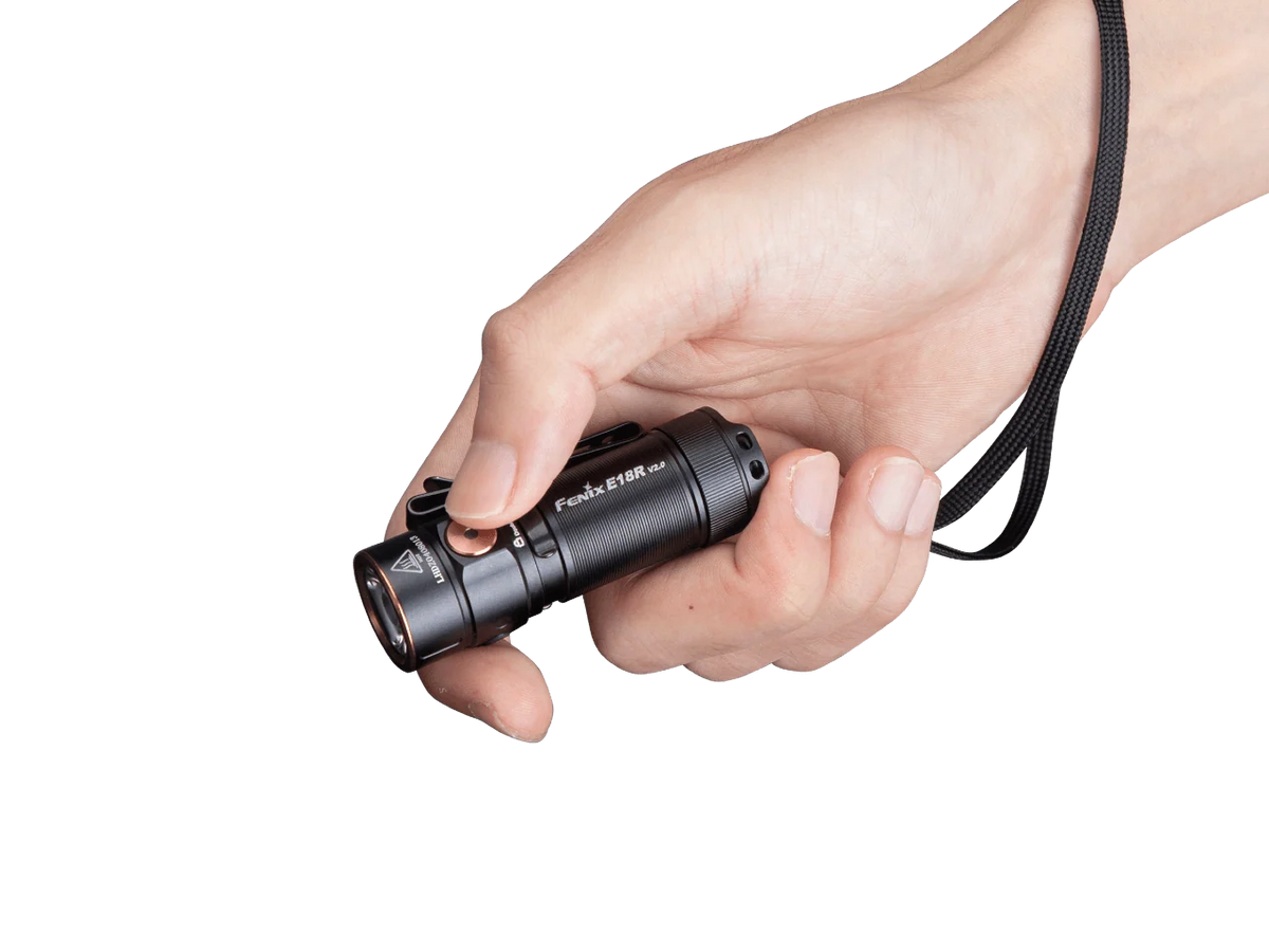 E18R v2 - 1200 Lumens - Rechargeable LED Flashlight