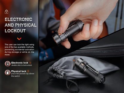 E18R v2 - 1200 Lumens - Rechargeable LED Flashlight