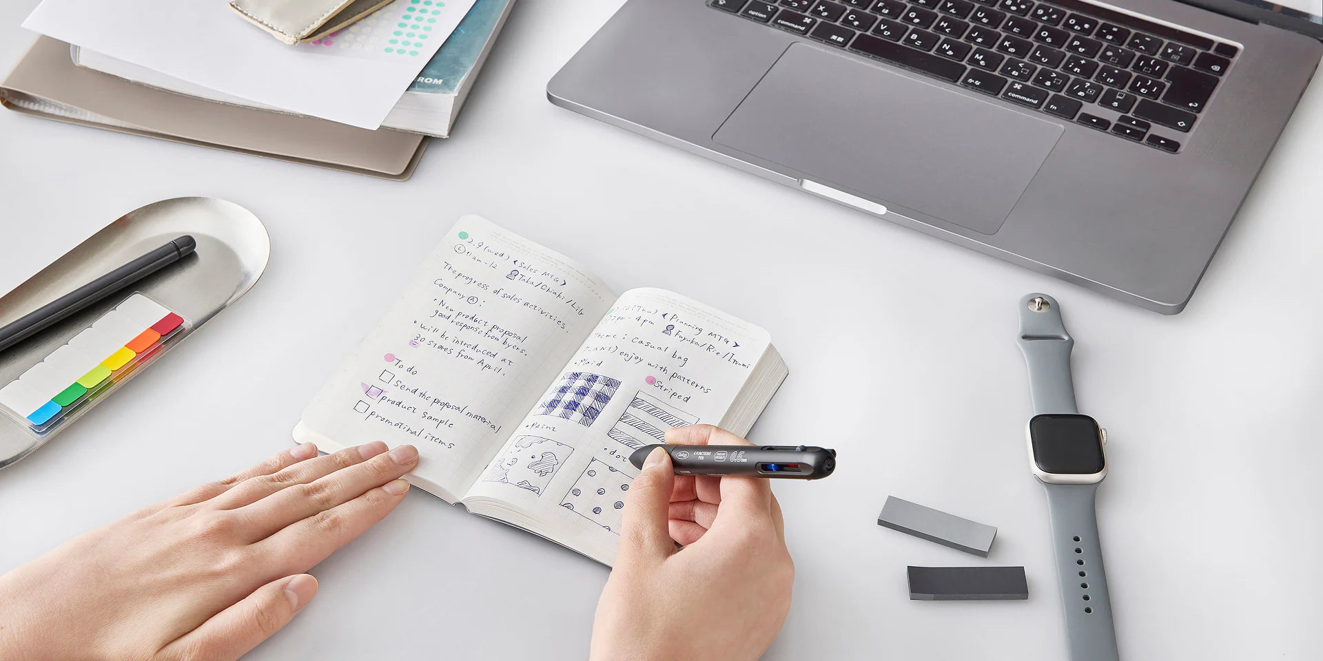 365 Day Notebook - A6 Slim - Grid