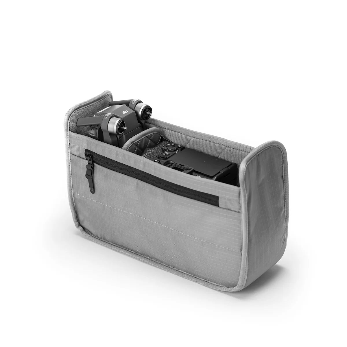 Grip-Sling - 12L Camera Insert - Silver Matte