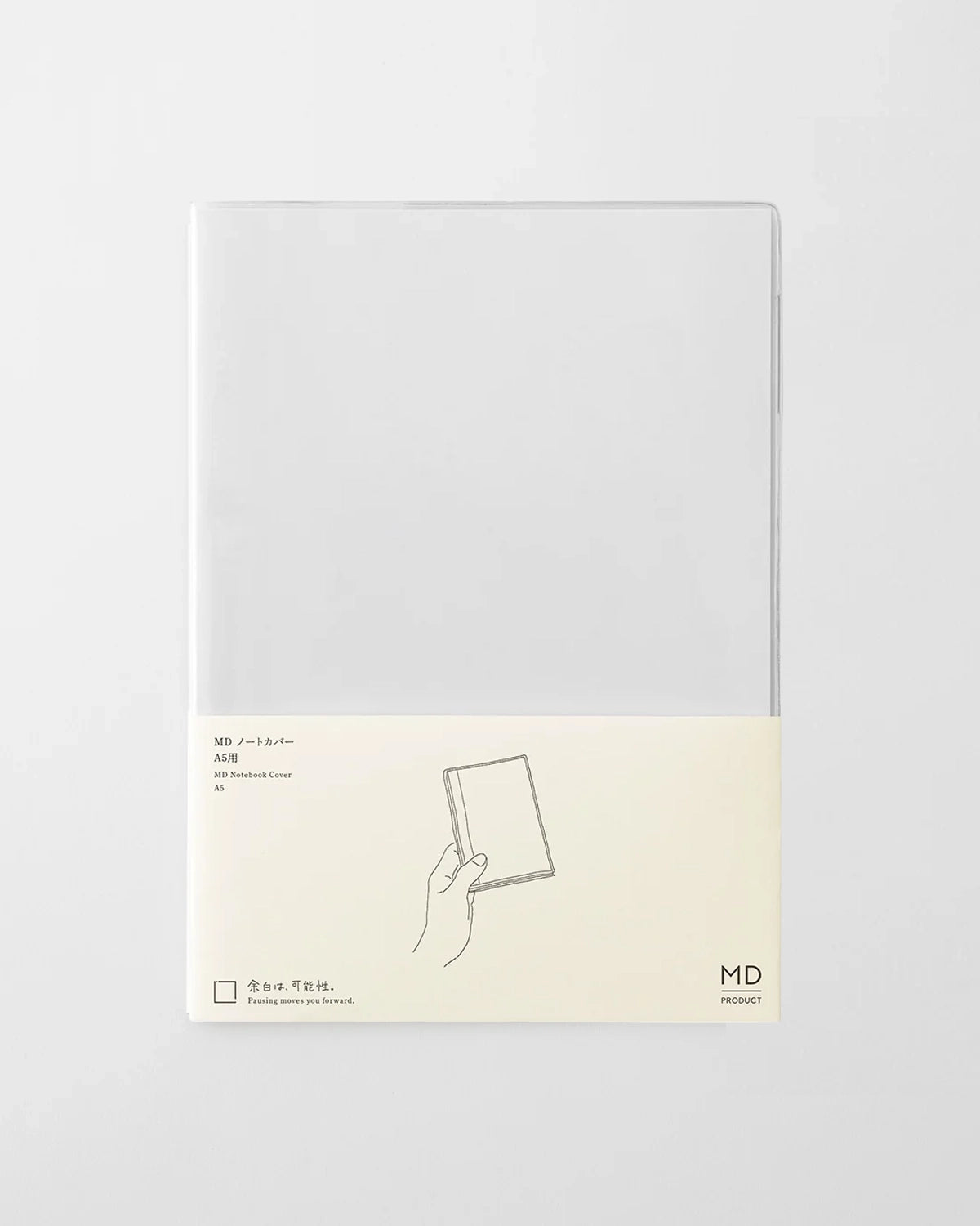 MD Notebook Cover - A5 Clear A