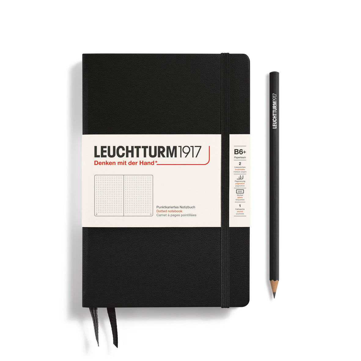 B6+ Hardcover Notebooks - Dotted