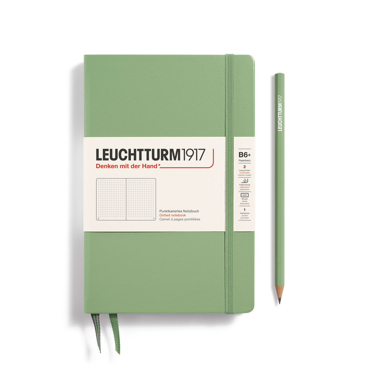 B6+ Hardcover Notebooks - Dotted